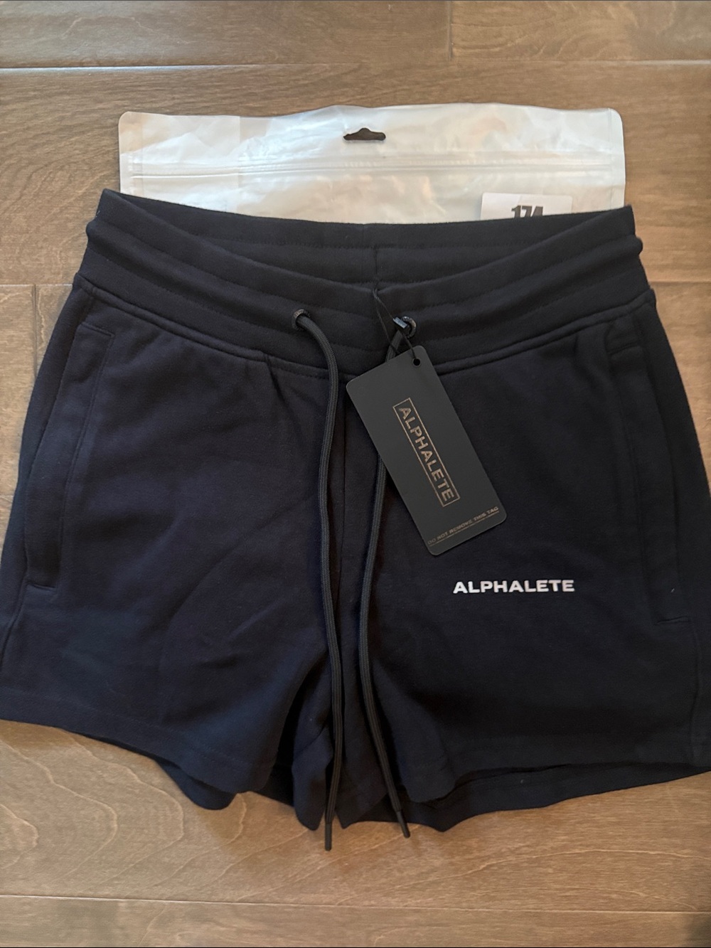Alphalete Women's Black Athletic Lounge Shorts